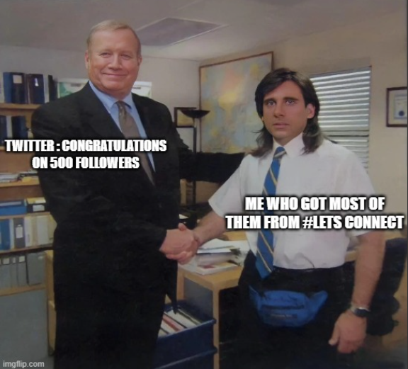 Just hit 500 followers! 🚀