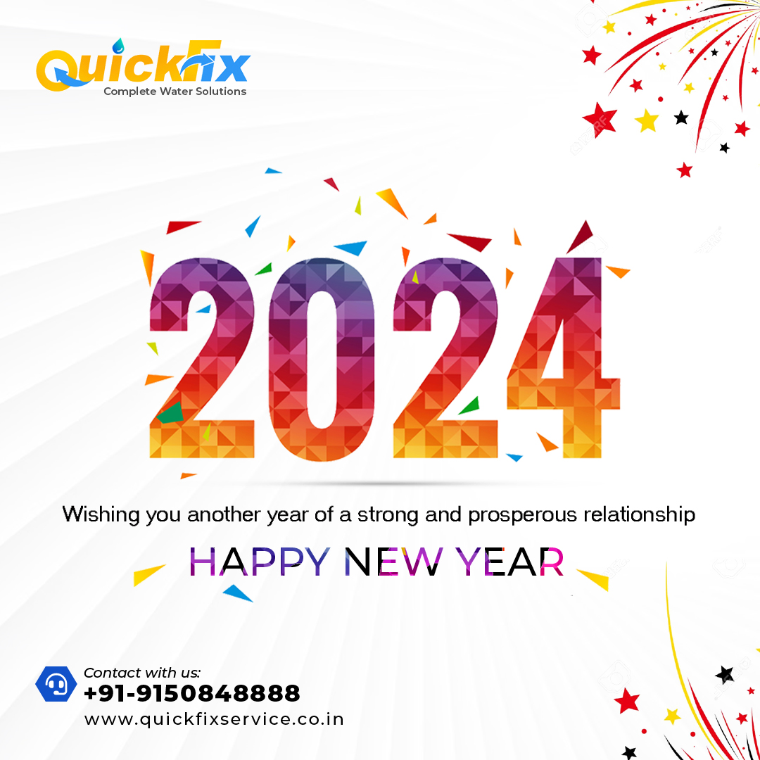 Cheers to a New Year filled with new opportunities, #joy, and countless moments of #happiness! Wishing you and your loved ones a year ahead that's as bright and #promising as the first #sunrise of 2024. Happy New Year! 

#HappyNewYear2024 #ROService #RORepair  #QuickfixService
