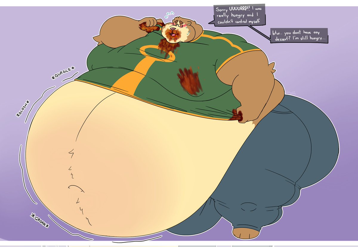 Be sure to cook enough food cuz a hungry bear could appear and eat everything! Happy new year 2024 guys! My panda burr is enjoying it the best way he can hehe Feed the burr!