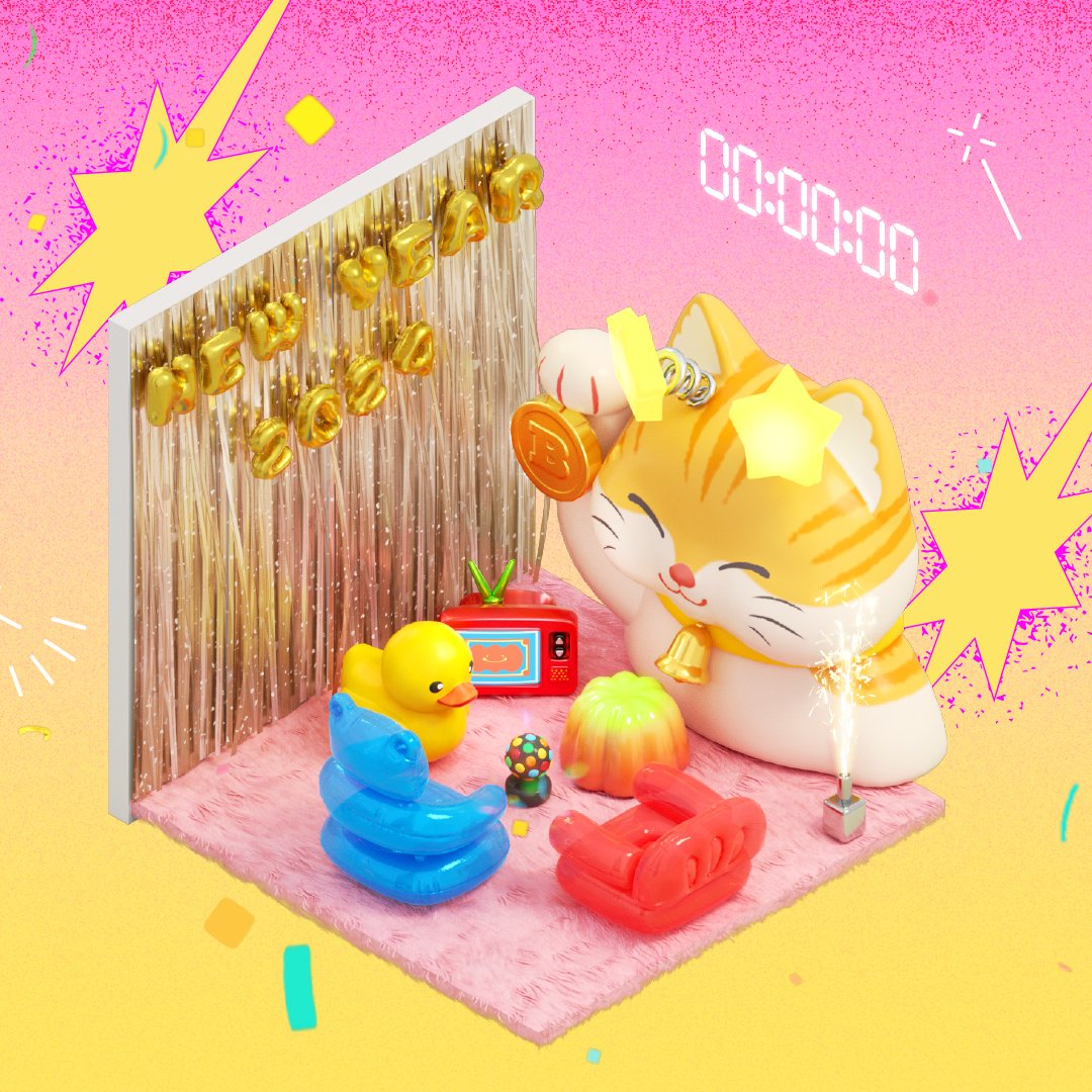 bondee_sea's tweet photo. ✨Less Bitter, More Glitter ✨  

Cheers to a new year filled with vibrant colors, good luck, and endless prosperity! Let's celebrate the joy and excitement that lies ahead. 🌟🎉 

 Check out Bondee Store for more 🛍️  

#Bondee #BondeeSEA #HappyNewYear #Metaverse https://t.co/TfEcWpV8SH