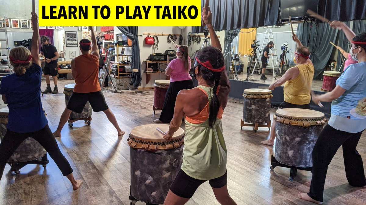 TAIKO INTRO Session starts Wed Jan 10 &amp; 17/24 from 7-8 PM at Richmond Studio. No exp req'd. Register: uzume.com/workshop/taiko…
