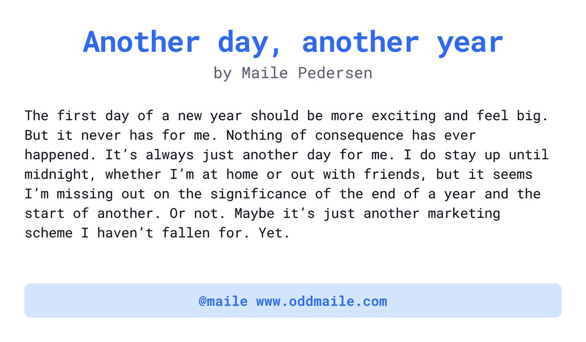 Maile tweet media