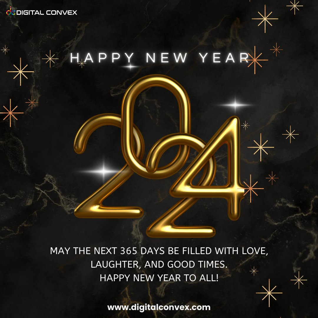 digital_convex's tweet image. Your success and happiness lie in you. Resolve to keep happy, and your joy and you shall form an invincible host against difficulties. May the New Year 2024 bring you all the joy and success in life!

#happynewyear #newyear #love #happy #newyears #celebration #happyholidays