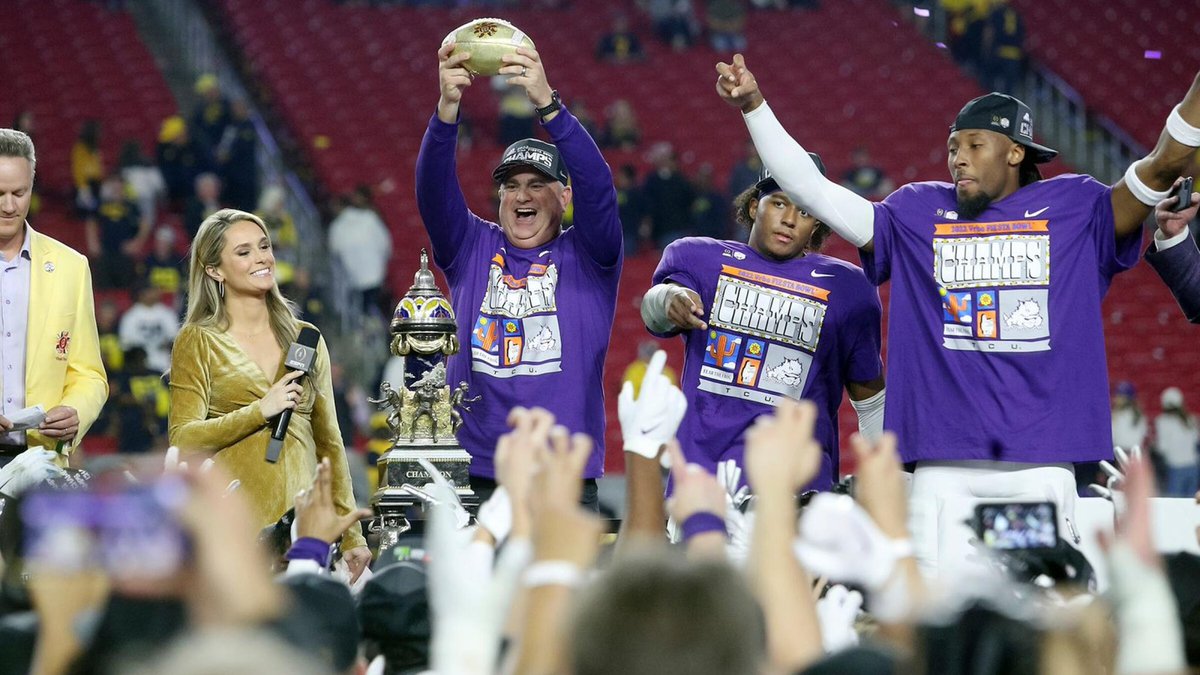 Only team in the state of Texas to win a playoff game in the 4 team CFP era.