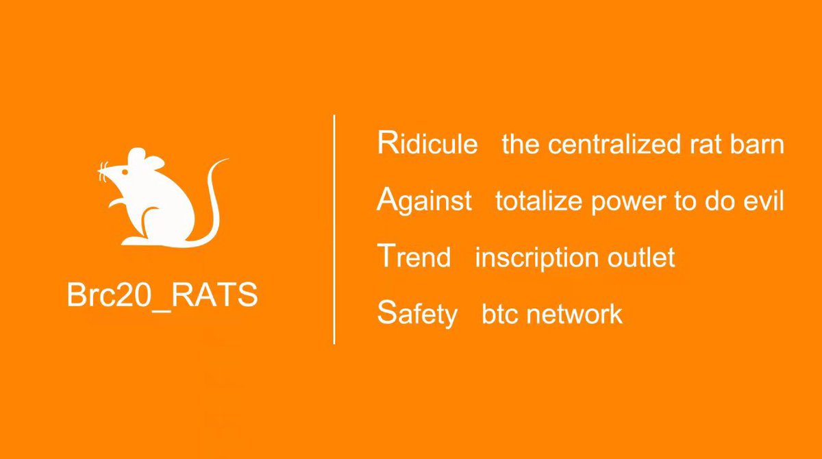 MusaAkoke's tweet image. Bitcoin has risen sharply, and Inscription is expected to make up for the increase. It is a good time to buy $Rats at the bottom. #rats 
🐁🚀🌒