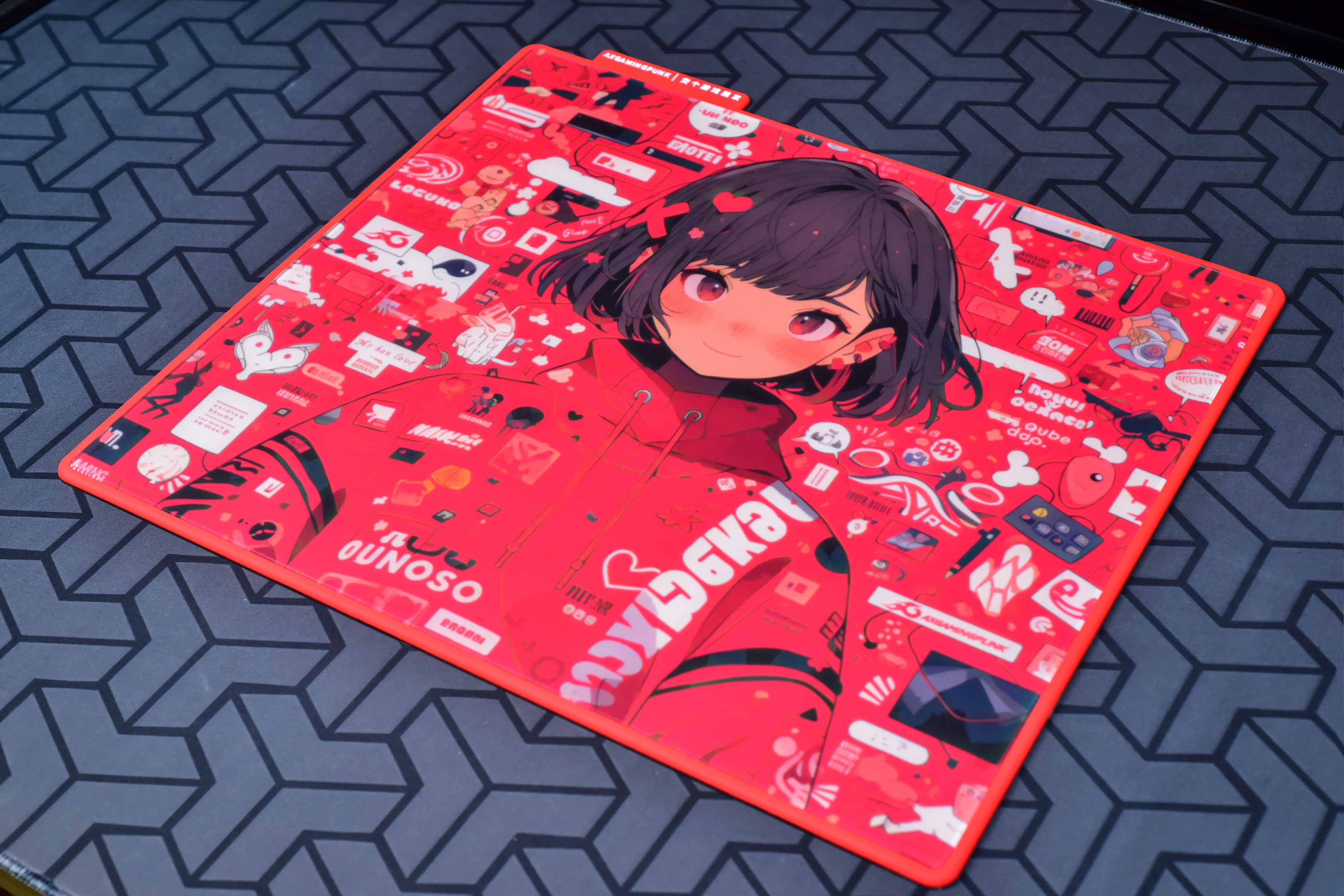 Rabbit0-Shop / AXGAMINGPUNK KYLIN ガラスマウスパッド
