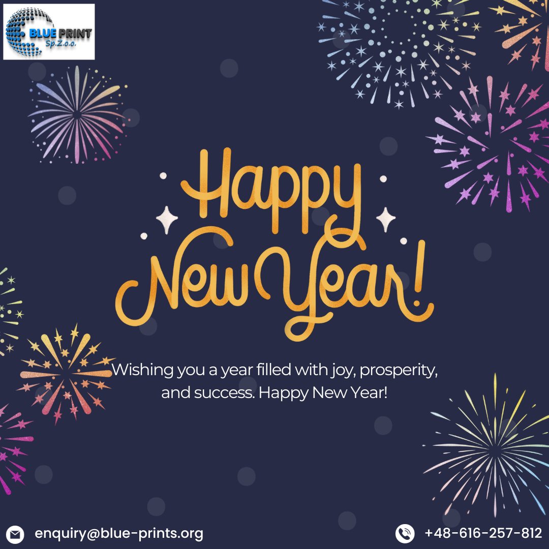 #HappyNewYear! May the #year2024 bring lots of joy and success in your life. May the coming year bring new opportunities and create beautiful memories. Wishing you good health, love, and prosperity in the year ahead. Cheers to new beginnings and a wonderful journey in 2024!