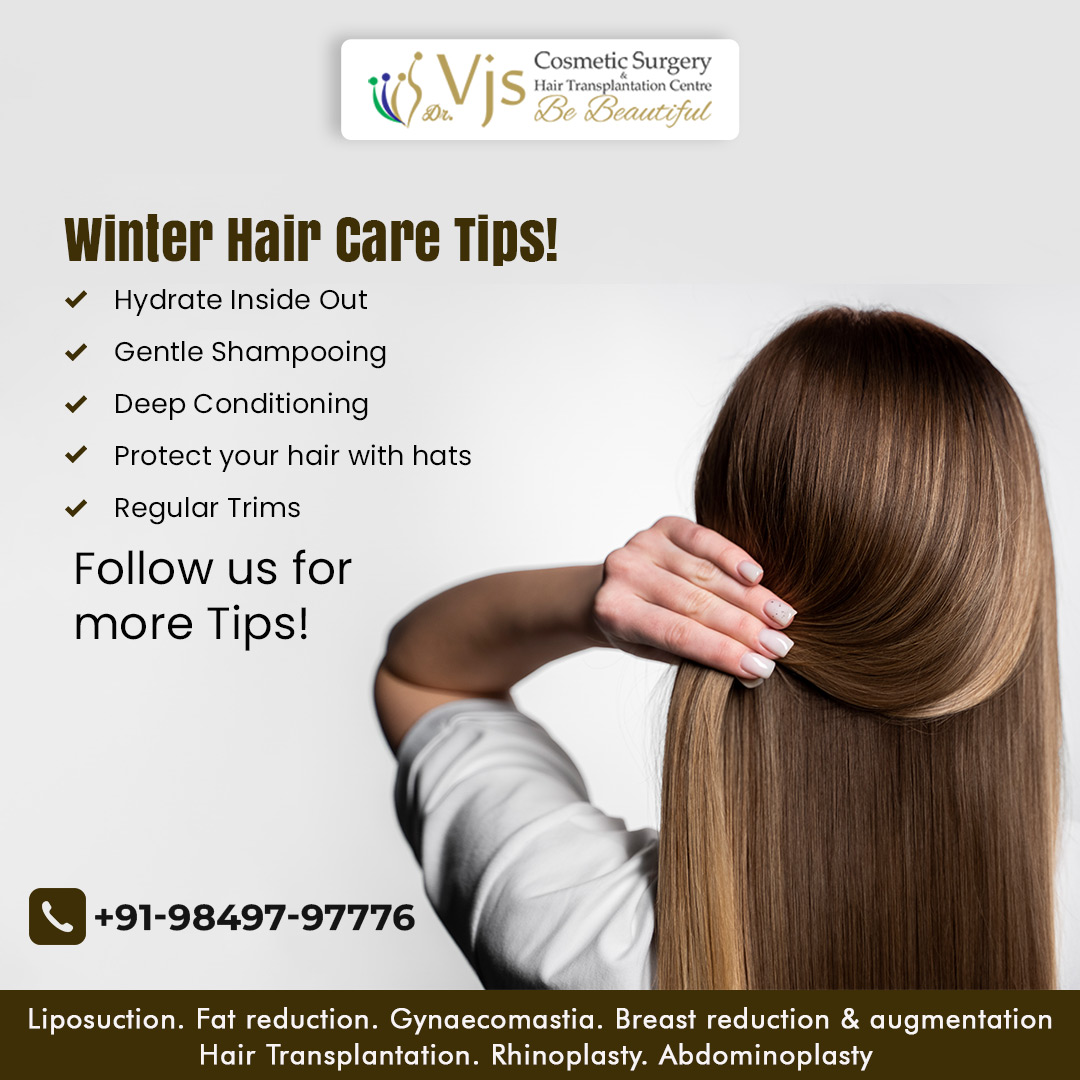 Taking care of your hair can be a hard task during winters. However, with the tips offered by our experts.
vjclinics.com

#hairtransplant #fue #hairloss #baldness #scalpmicropigmentation #hairclinic #haircare #VJClinics #Visakhapatnam #AndhraPradesh