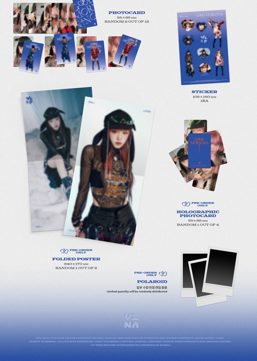 [📢YENA NOTICE]

YENA(최예나)
3RD MINI ALBUM 

<GOOD MORNING>
예약 판매 안내💛

▶ cafe.daum.net/CHOIYENA/ZEpY/…

#최예나 #예나 #YENA
#GOOD_MORNING