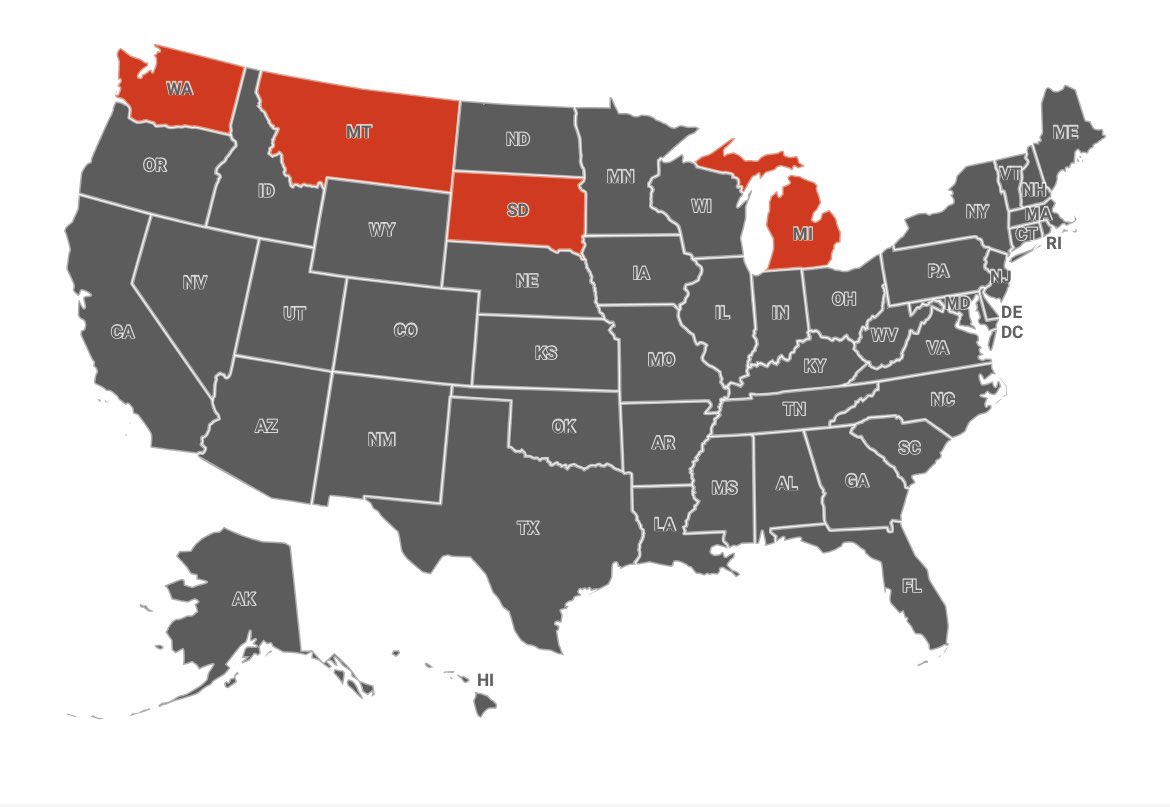 States represented in the FBS and FCS national title games

It just means more in the north