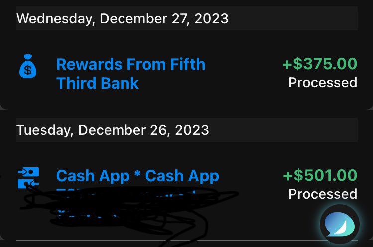 gottpaid's tweet photo. STUPID easy $375 bonus ⬇️⬇️

Open up 5/3 account https://t.co/0EMF8oGQK3

Send $501 with Cashapp/Venmo/PayPal to the 5/3 account 

Bonus hits in one day 

Withdraw it all out - can even close it

No mo. fees or credit hit. https://t.co/Zw1UsFv5Vj