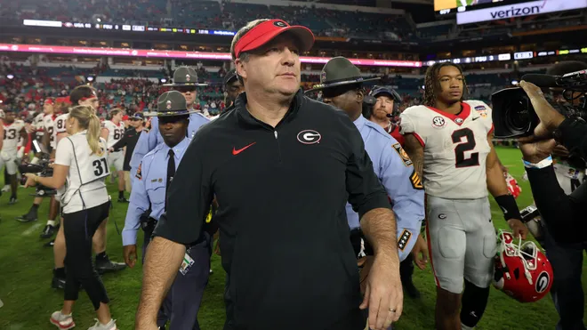 ReportBulldawg's tweet photo. Georgia has 13 Bloody Tuesdays during the regular season.
They have another leading up to the SECCG.
They have 2-3 more leading up to the postseason.

That's 16-17 Bloody Tuesdays a season, not counting how many they have during the offseason.

When Kirby Smart says Georgia isn't for everyone, this is what he means.

There aren't 30-45 kids out there that want to do that for 3-4 years. Those who are willing to are special. That's what Kirby means by you have to have a certain character to excel at the University of Georgia.