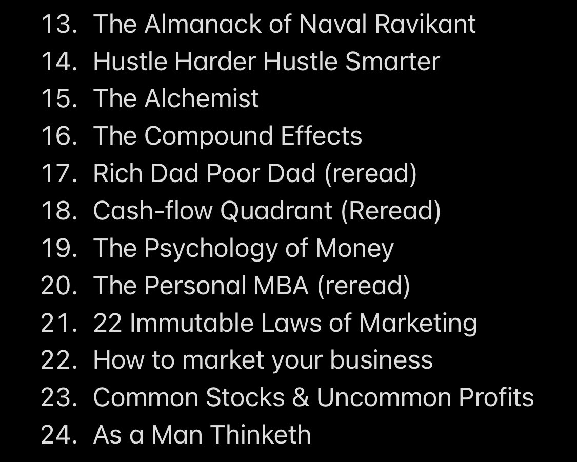 Maxibrown2's tweet photo. THREAD: I read 24 Books in 2023. 

Want to read more books in 2024? 

Let me share my secrets with you! 📚

#FAILACOOKATHON https://t.co/GBkLs3wRNV