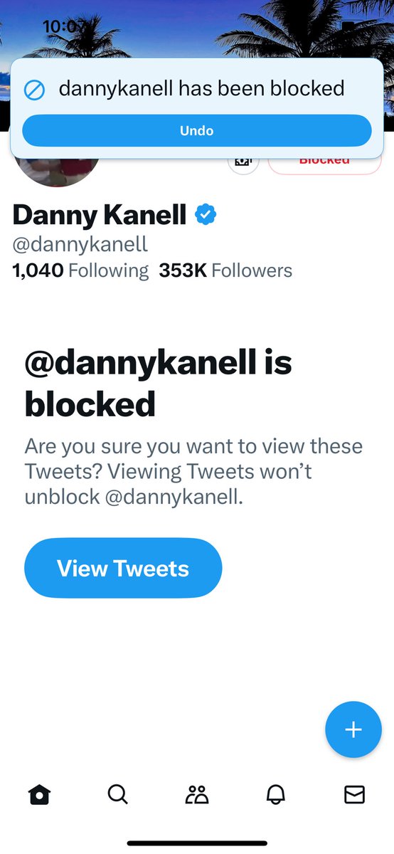 I had to. And I really never block folks. Just watched 2 teams play their hearts out, left it all out on the field and he still is crying about his Seminoles being “cheated” out of a spot in the playoff. Dude. Grow up.