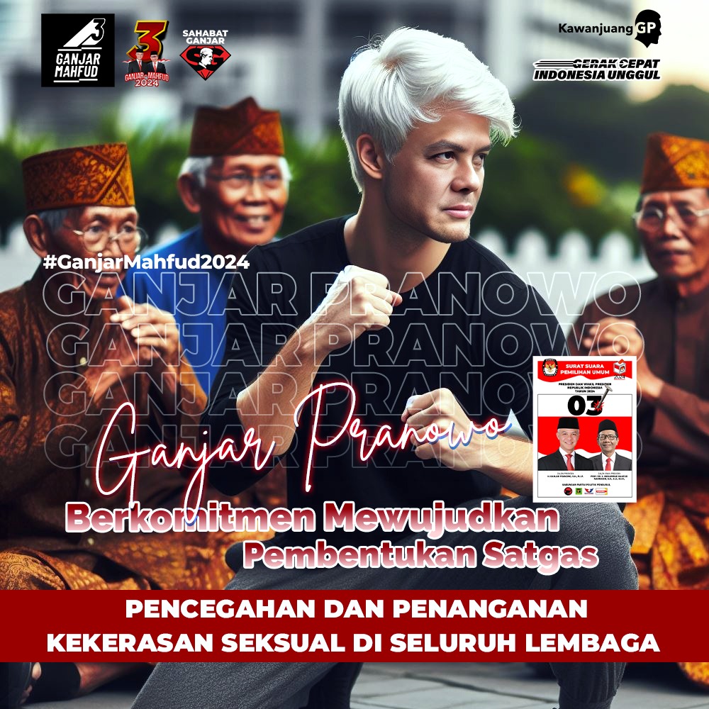 Manusia diturunkan di dunia oleh Tuhan, sebagai utusan untuk menjaga alam, bukan merusaknya.

#GanjarSebagaiTeladan
Jepang Tofa Lemon
Jisoo Dislepatch