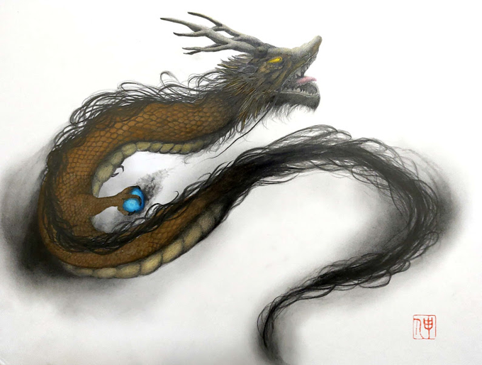 「eastern dragon scales」 illustration images(Latest)