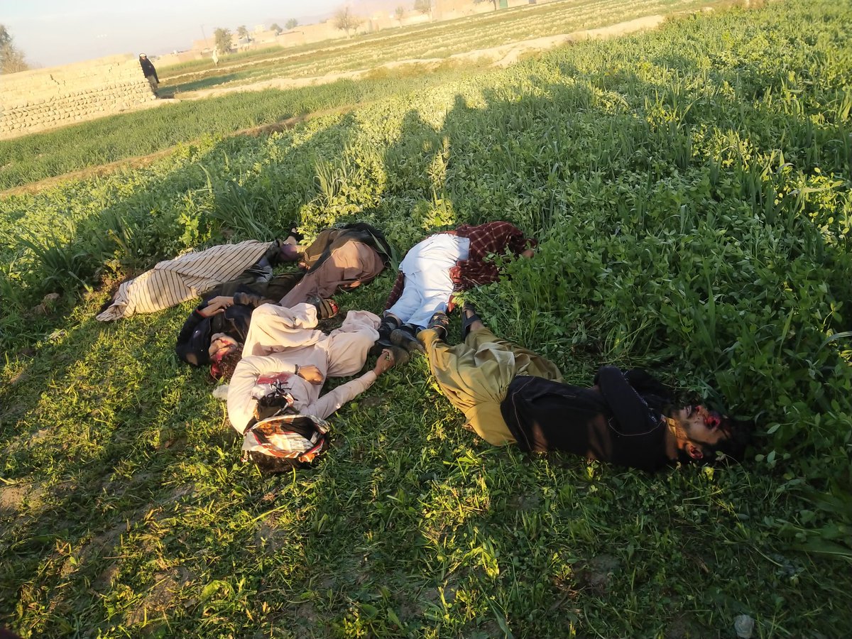 PashtonNaseer's tweet photo. میرعلی شمالې وزیرستان کې پنځه پنجابی ځوانان چي ده هیر کټینګ کاریې کولو پرون ماښام نامعلوم کسانو په بی رحمانه ډول وژلې دي 
ده پښتونخوا وطن حالات یواری بیا خرابه وي 
#StopStatTerrorism https://t.co/4cWQaxzPXi