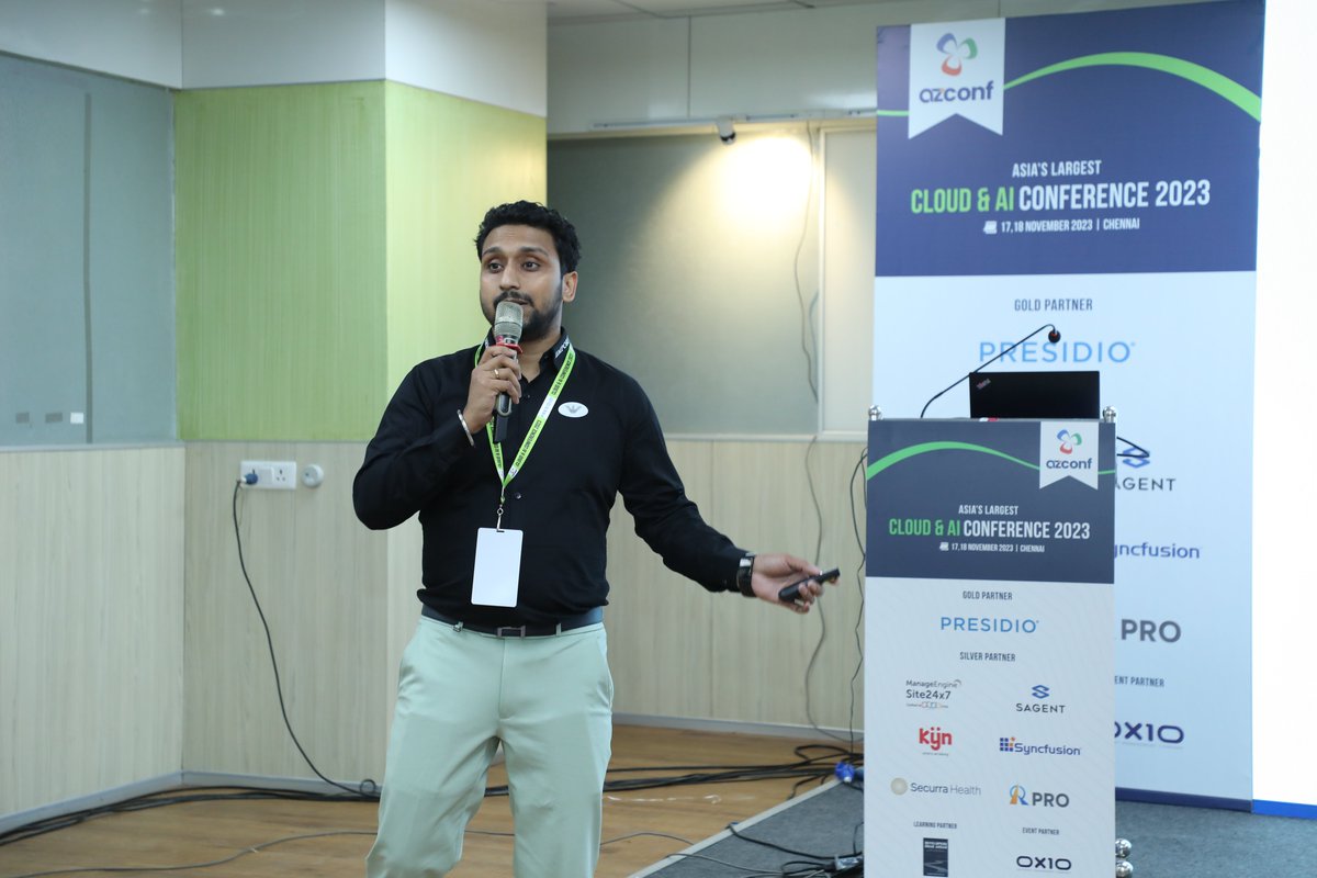 TechXConf's tweet photo. Gratitude to @roy_samik for sharing insights at #AZConf2023! Excited about the prospect of hosting you once more at #AZConf2024

#thankyou #AZConfDev #AZConf #MultiCloud #A2ZConf https://t.co/eXPaDH1Iz9