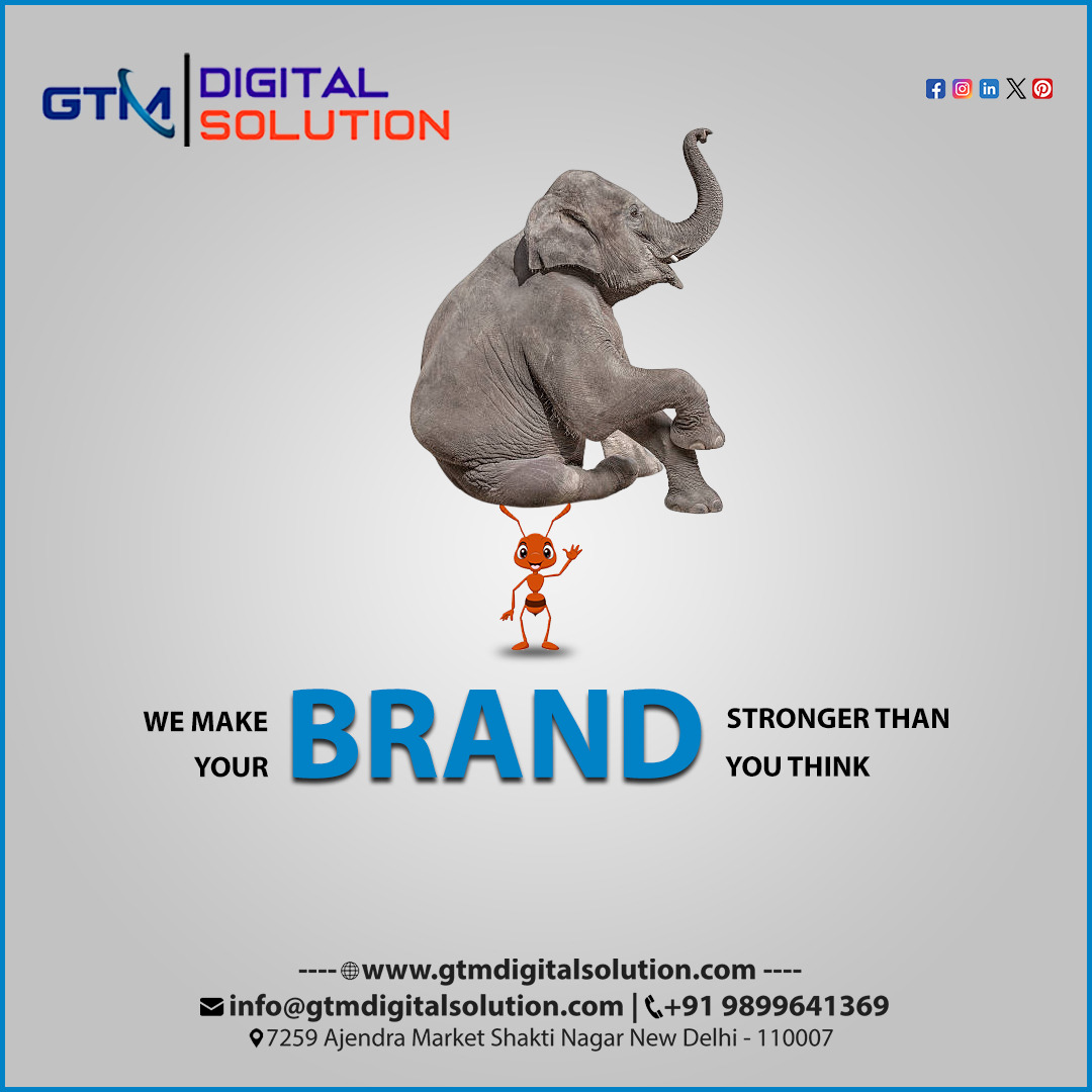 gtmsolution1's tweet photo. We make your brand stronger than you think
.
Contact us:
📞 Call Us: (+91) 9899641369
📧 Mail Us: info@gtmdigitalsolution.com
🌐 Official Website: https://t.co/aOlgnkYjVa
📌 Office Location: 7259 Ajendra Market, Shakti Nagar, New Delhi - 110007
.
.
#GTMdigitalsolution #SEO #SMO https://t.co/nk9uEMYRHk