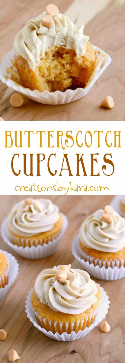 ppennypincher's tweet image. These Butterscotch Cupcakes are always a crowd pleaser. The butterscotch frosting is amazing! If you love butterscotch, give these cupcakes a try! #butterscotchcupcakes #butterscotchfrosting #butterscotch #creationsbykara dlvr.it/T0rmFf