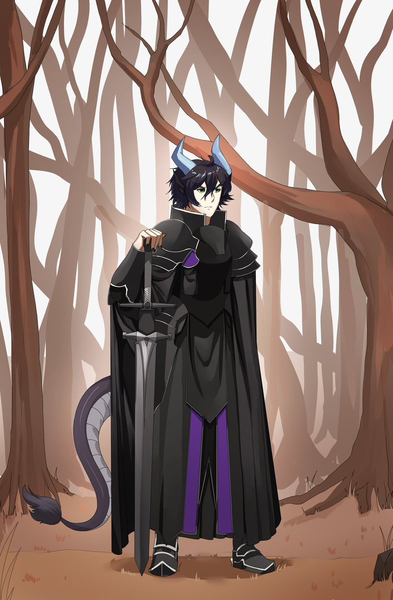 DarkRyuuVT's tweet photo. It has come to my attention that is the year of the dragon. Let all have a wonderful year together. Art done by @Dimikuns https://t.co/mHpwcJLb0l