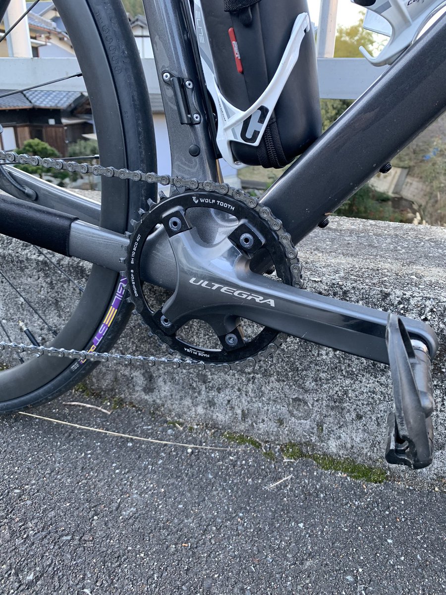 goobamboo's tweet photo. GHISALLO GE110のフレームカラーと
ULTEGRA FC-6800のガンメタがバッチリとあいます‼️🥰 https://t.co/1mE2pi7Db7