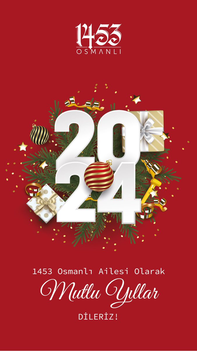 1453 Osmanlı Ailesi Olarak Mutlu Yıllar Dileriz...