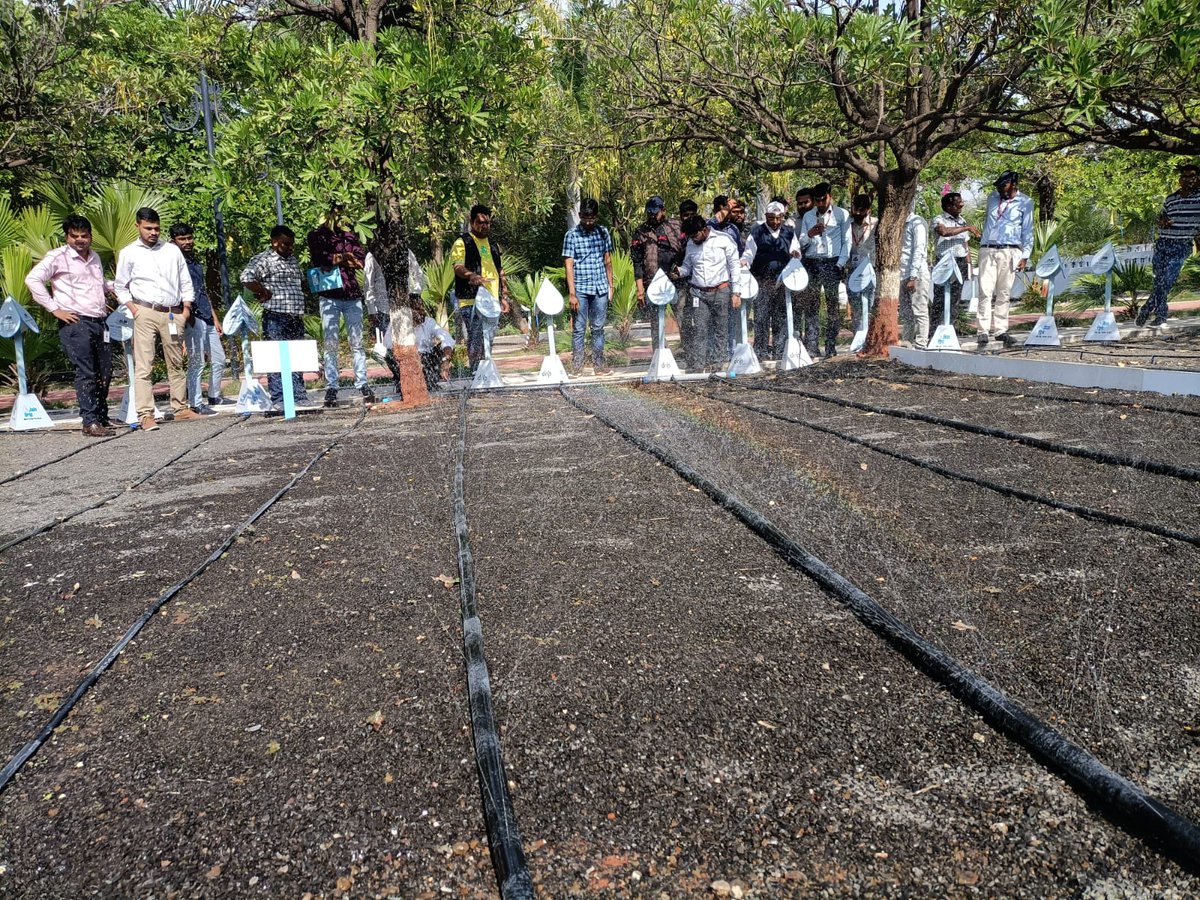 Driptech's tweet image. Tata Trust at Jalgaon – a delightful opportunity to showcase our cutting-edge technology. Grateful for the chance to share our innovations and make a lasting impression #dripirrigation #dripirrigationsystem #benefitsofdripirrigation #driptech
@JainIrrigation
