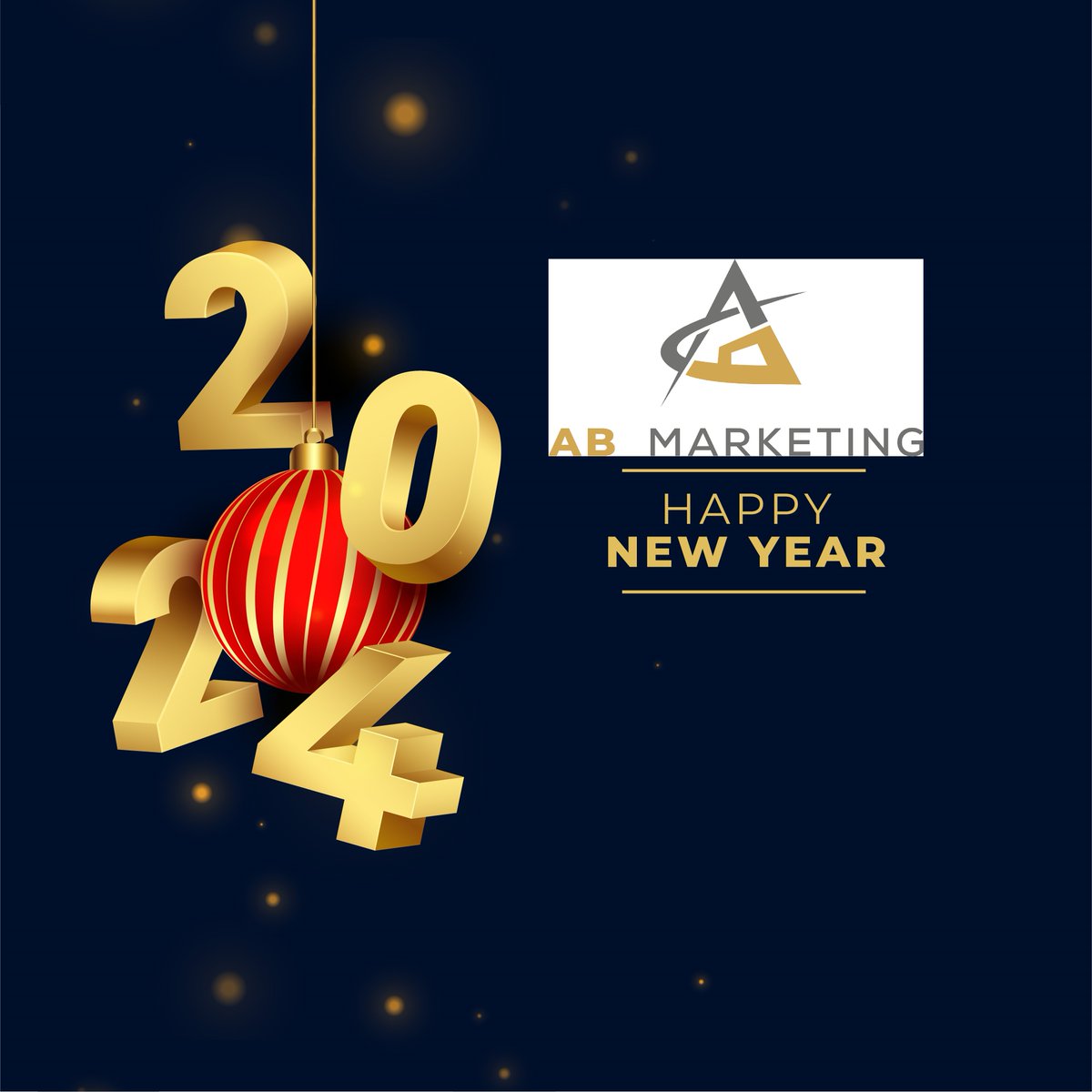 ABMarketing01's tweet photo. Embracing the #NewYear2024 with gratitude and high hopes. May God bring All Positivity, Joy, Success &amp; Happiness in your lives!
@ABMarketing01 Wish All #HappyNewYear2024
Connect us for #SoftwareSolutions, #DigitalServices
+91-9885790434

#HappyNewYear #2024 #NewYear #ABMarekting https://t.co/AJeDt53POO