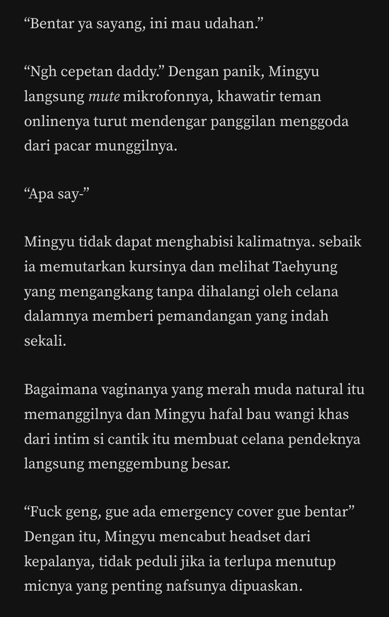 cuntaeboy's tweet photo. #vottom au ━ bptae lil 🔞 
[mingyv x tæ]

Tentang Tæhyvng yang benci menjadi pilihan kedua.

cw // daddy kink , nsfw pic https://t.co/FigAOK8xXE