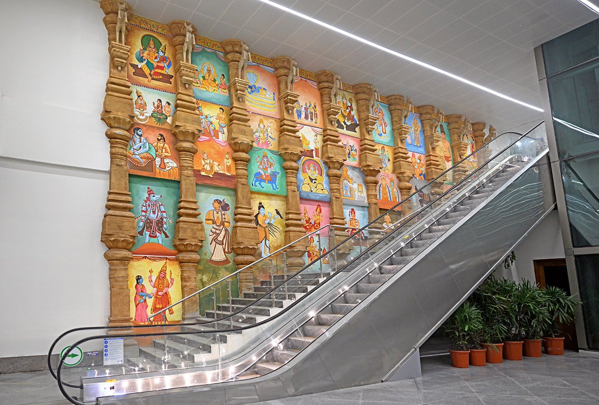 rameshwar4111's tweet image. &apos;विकास&apos; के साथ &apos;विरासत&apos; को समेटे हुए 
भव्य और सुंदर तिरुचिरापल्ली एयरपोर्ट, तमिलनाडु। 🛬

#Vanakkam_Modi