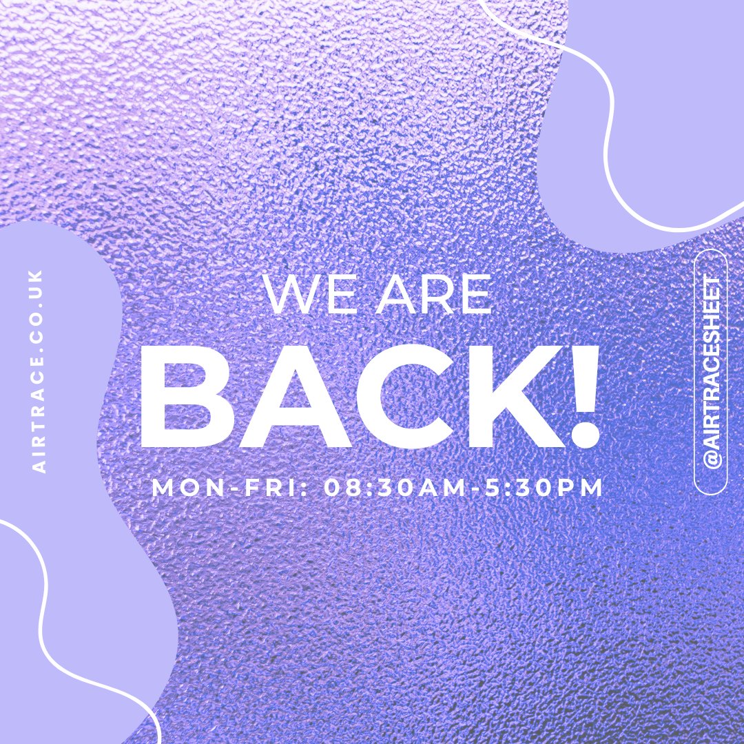 And we're back! We have resumed our usual opening hours from Monday to Friday, from 8:30 am to 5:30 pm. We hope you all enjoyed the festivities!
.
✏If You Can Draw It, We Can Make It.
.
#ductwork #sheetmetal #bespoke #sheetmetalfabrication #industryleader #ukmanufacturing #open
