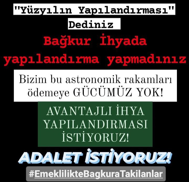 gunucaynur1's tweet photo. BİZDEN DAHA  AZ PRİMİ OLAN SSK EMEKLİ OLDU !

FAKAT BIZ PİRİM BORCU YÜZÜNDEN ILALÇLARIMIZI PARAYLA ALIYORUZ !

SSK İLE AYNİ ŞARTLARDA 5000-5975 PRİM İLE EMEKLİLİK HAKKIMIZDIR !
@RTErdogan
@vedatbilgn 
@Akparti
@MHP_Bilgi
@eczozgurozel
@huseyin_alpay_

#99ÖncesiEytliEsnafaEsitlik https://t.co/0Cl2Z0dBFt