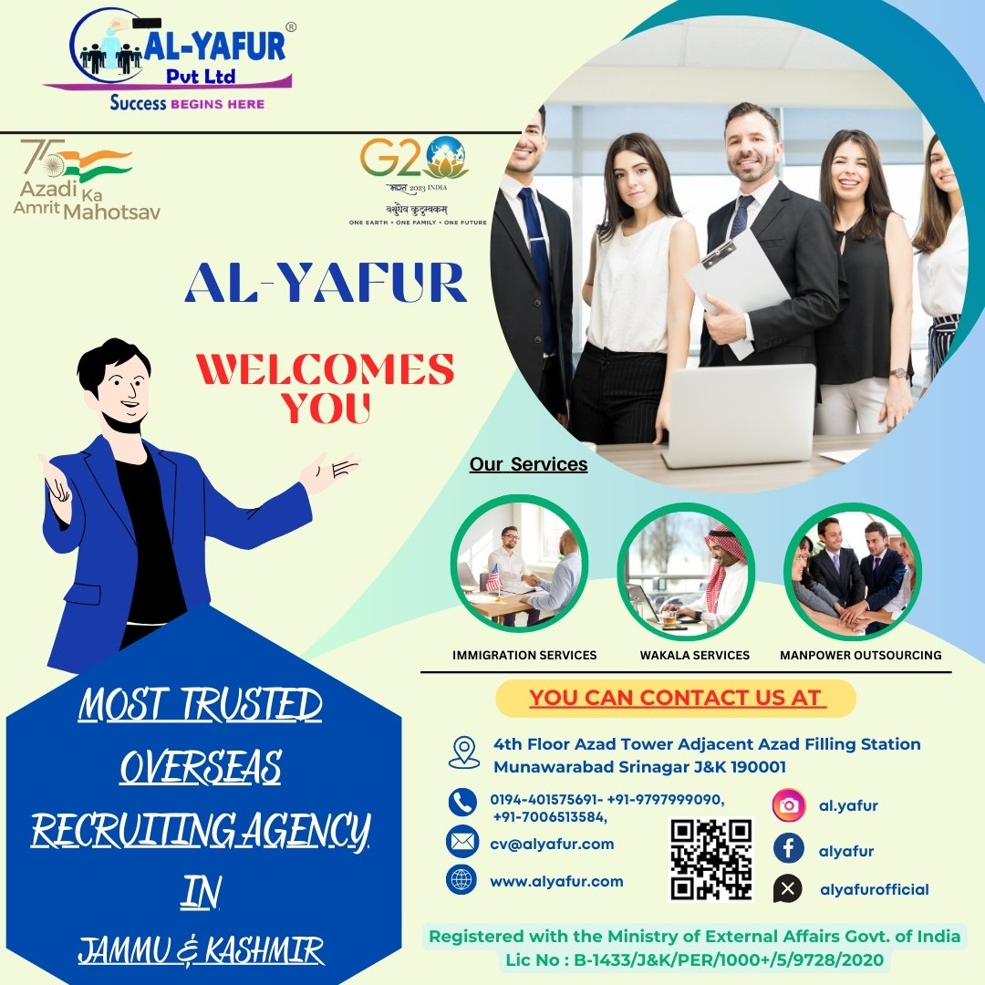 alyafurofficial's tweet photo. #overseasrecruitment#saudilife🇸🇦❤️#dubai🇦🇪#kuwait🇰🇼#oman🇴🇲#qatar🇶🇦 #indialife🇮🇳 https://t.co/Xt0Se3z2wo