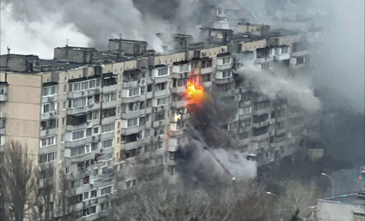 Kyiv this morning