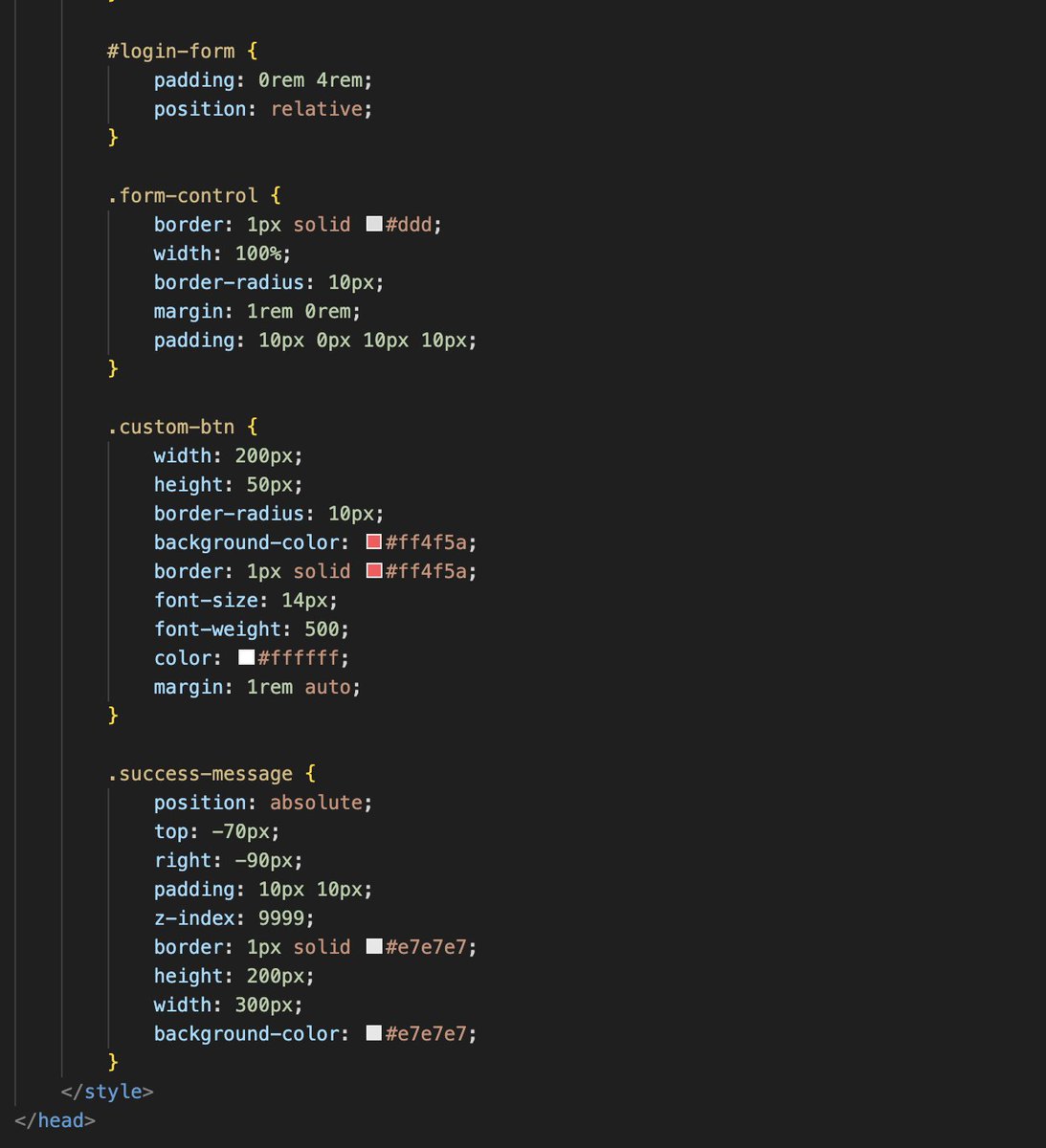 NeelamLatwal's tweet photo. Day 12 of #100DaysOfCode: Crafting a Form Submission with JavaScript! 🚀".
#codewithJSK , #JavaScript #DOMManipulation #CodingJourney ,#JavaScriptFormSubmission https://t.co/1dtuq9sSck