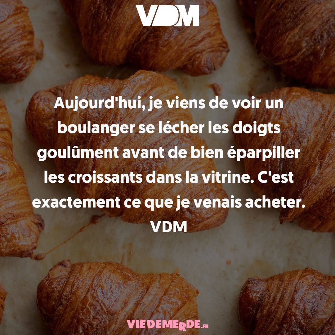 Postez vos VDM les plus drôles ici : viedemerde.fr/?submit=1 et/ou téléchargez notre appli officielle - viedemerde.fr/app