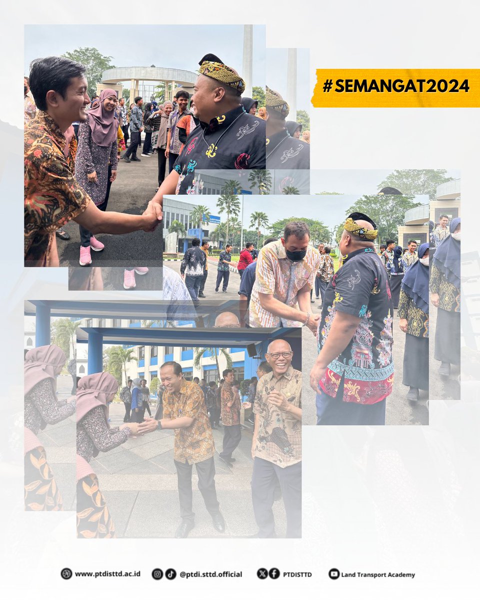 PTDISTTD's tweet photo. Hallo #SobatSTTD semangat mengawali hari di tahun yang baru. Hari ini seluruh pegawai PTDI-STTD melaksanakan Apel Pagi yang dipimpin oleh Plt. Dirut Bapak Ahmad Wahyudi, A.T.D di Lapangan Rektorat PTDI-STTD.
@kemenhub151
@BPSDMP151
#SDMUnggulBerprestasi
#BPSDMP151 https://t.co/YQoQ5eaK4F