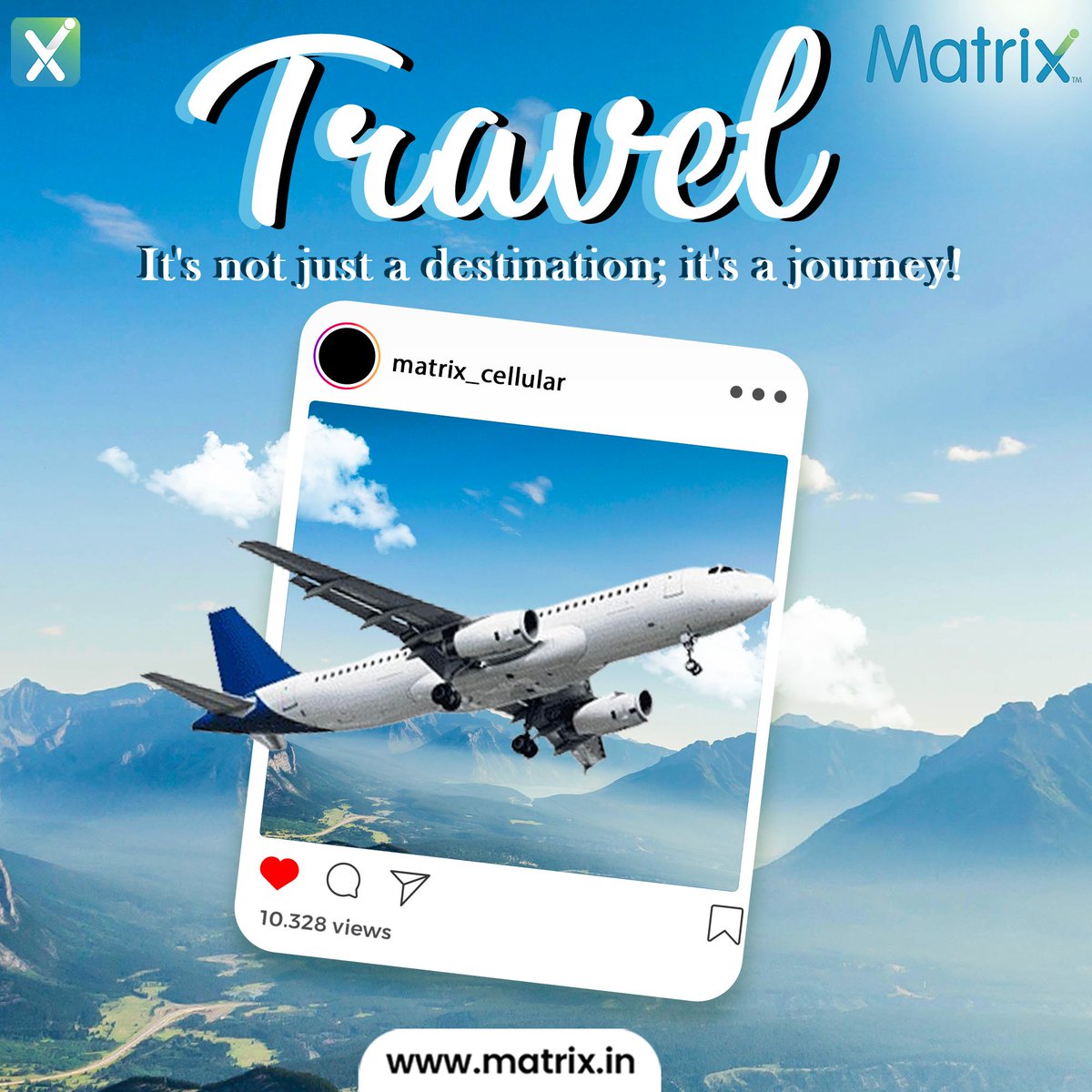 MatrixCellular_'s tweet image. Travel: It's not just a destination; it's a journey. Embrace the wanderlust within! 🌍✈️ 
.
.
.
For more details call +91 9811188888 or visit our website: matrix.in
.
.
.
#matrixcellular #traveltheworld #internationalsimcard #internationaltravel #travelsimcard