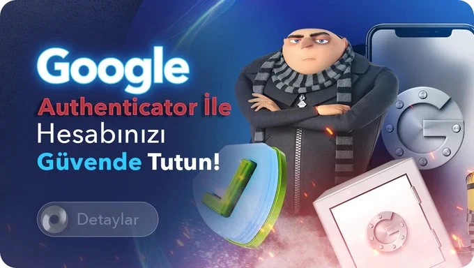 OslobetGiris's tweet photo. 📌İki Faktörlü Kimlik Doğrulama sistemi Google Authenticator ile birlikte yapılmaktadır. Bu seçeneği kendi insiyatifiniz ile dilerseniz aktif edebilir dilerseniz de etmeyebilirsiniz.

#Oslobet Detaylı Bilgi İçin👉https://t.co/YH2HmnJzyu

#freespin #slotgame #BONUS #bahiscom https://t.co/02QKzqVlls