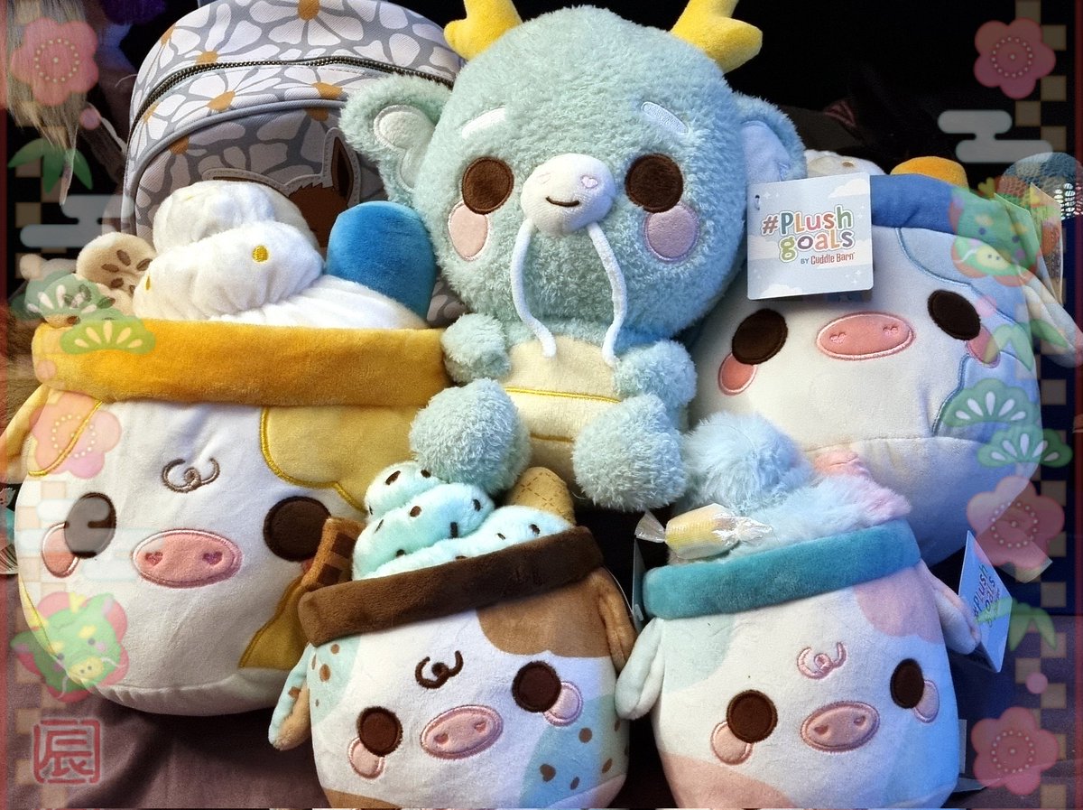 Mizugozreh's tweet photo. Can never have too many Mooshakes in your life, they are indeed #plushgoals ☺️💜 https://t.co/fblXebEF6e