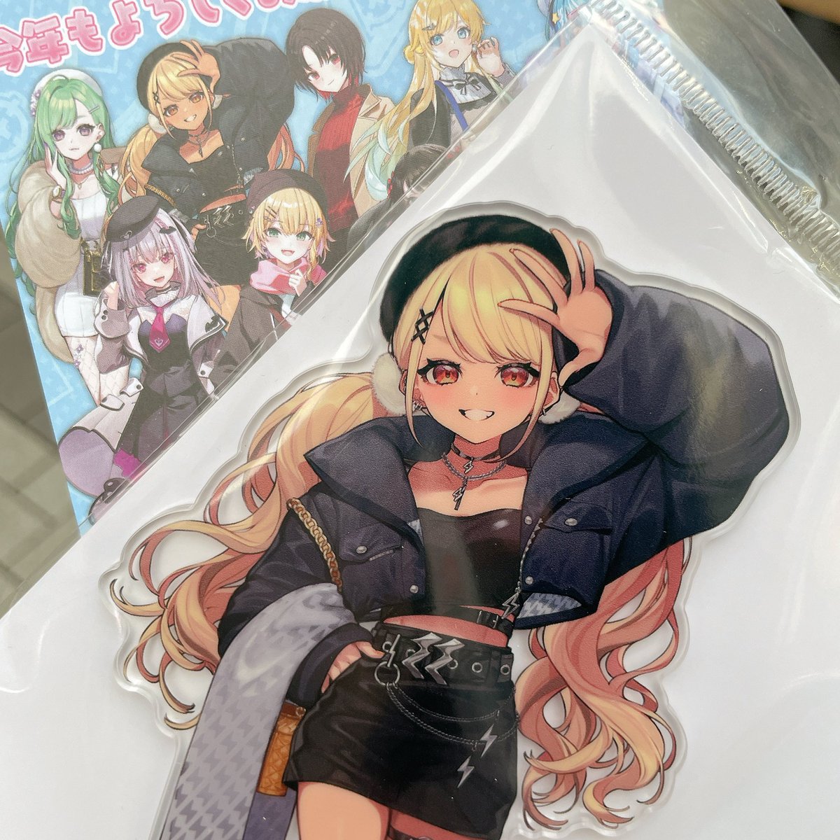 「ぶいすぽアトレ行ってきたー!! きゅーちゃんのアクスタも買えたっ #ぶいすぽ冬の」|七瀬ここあ☕️コミティアA-10bのイラスト