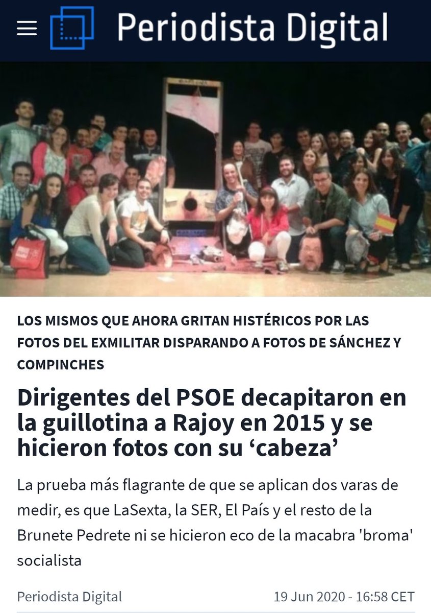 Robustiano21's tweet photo. No tienes vergüenza @felixbolanosg 

Se puede insultar, injuriar y denigrar al Jefe del Estado y a Rajoy cuando era Presidente, pero no se puede hacer lo mismo con Pedro Sánchez? 
Donde está la Libertad de Expresión que tanto predicas? https://t.co/B150zeY0xQ