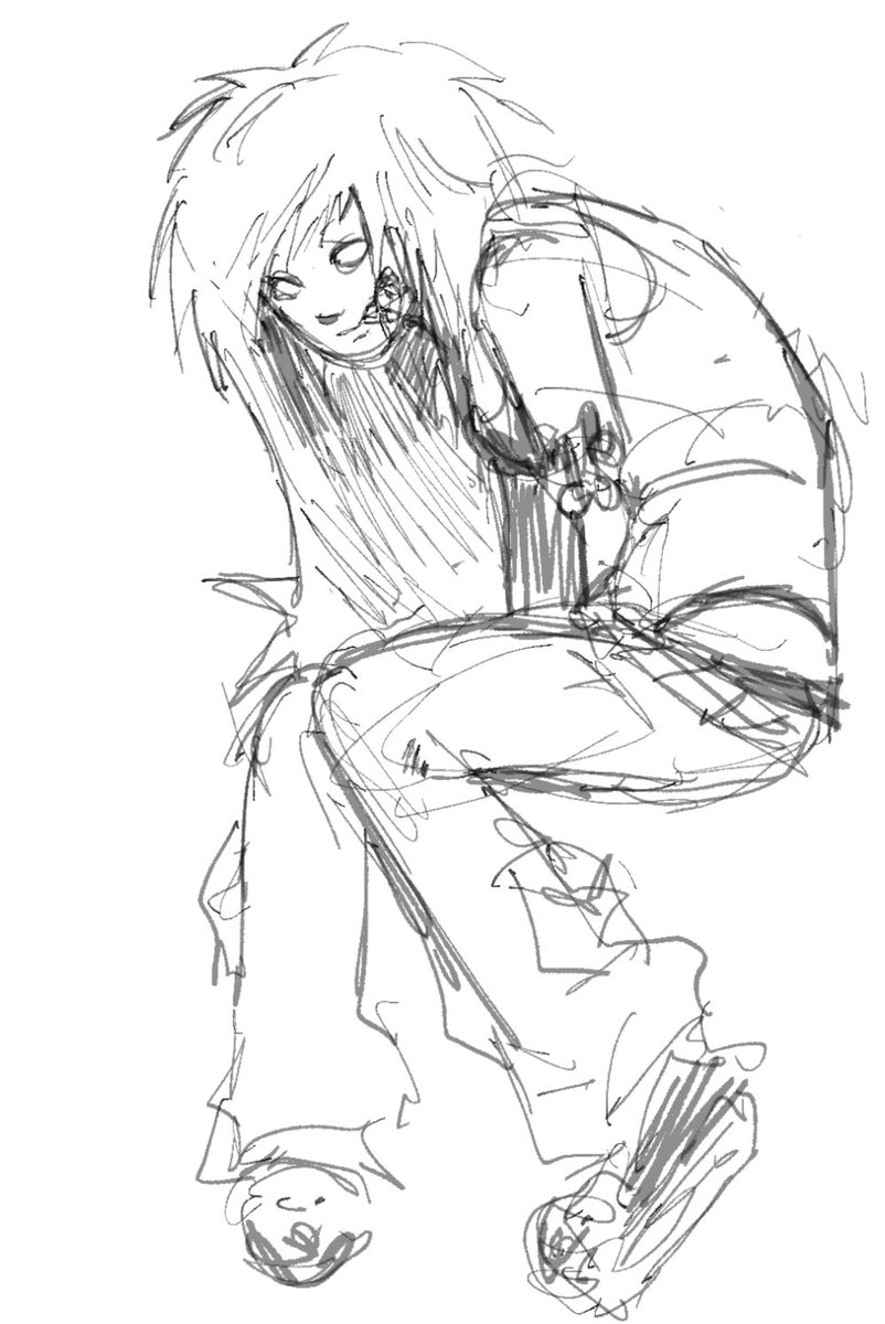 Zombie oc doodle