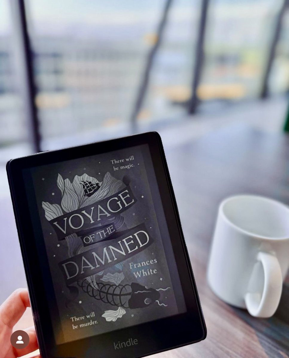 VOYAGE OF THE DAMNED by @Frances_Writes is a solid debut with an unlikely “hero” who needs to work through a few meltdowns and loses his shit frequently Read my full review: readeratworkblog.wordpress.com/2024/01/02/boo… Out soon via @MichaelJBooks, thank you Frances for my review copy! 💜