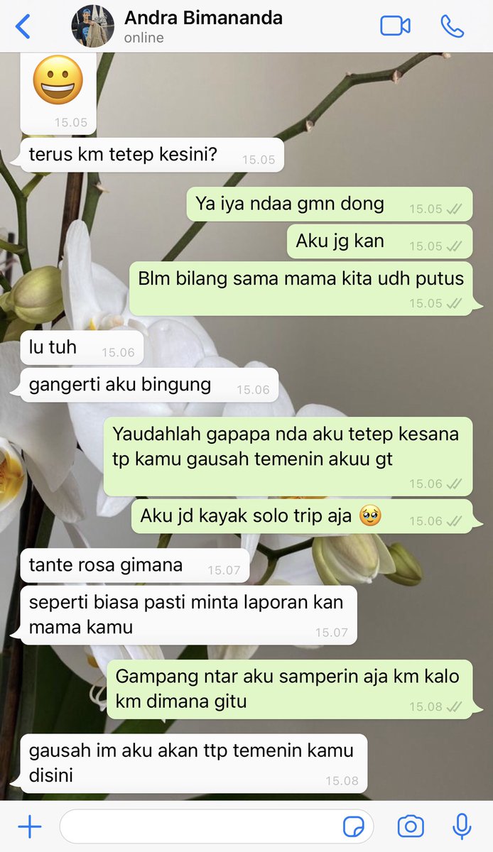 what if.. putus sama pacar tapi baru inget udah planning jalan-jalan bareng