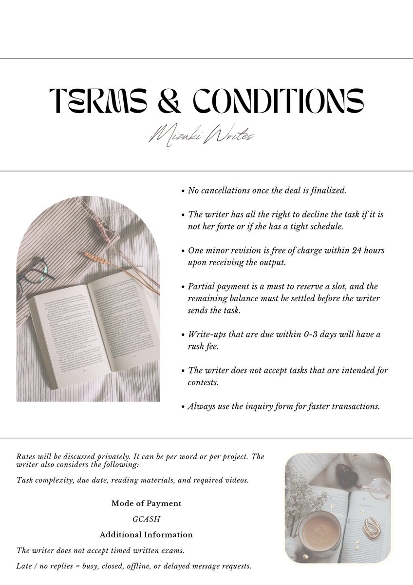 Howdy, everyone! ♡

This is Mizuki, a ghostwriter who transforms scattered words into meaningful prose. 

Learn more about my credentials and services below. I hope to write for you!