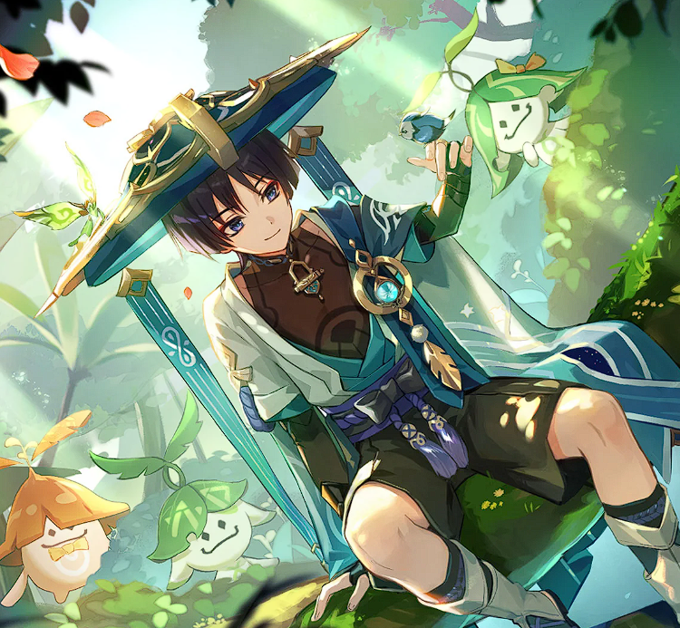 scaraarchive's tweet photo. aranara with their favorite person https://t.co/h0FZA8nd85