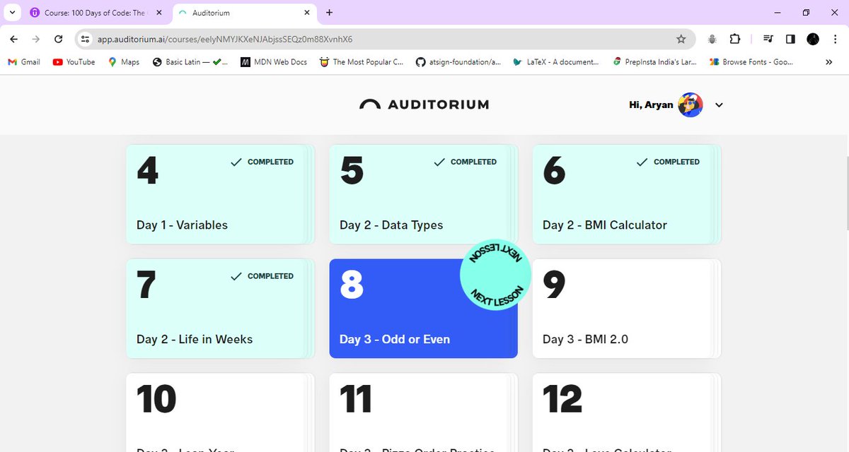 aRyanSayzz's tweet image. Day 2 of #100DaysOfCode: Diving deeper into Python! 🐍 Explored primitive data types, type errors, conversions & more. Also, built a Tip Calculator project! 💡💻 Getting hands-on and leveling up every day! #Python #CodeProgress