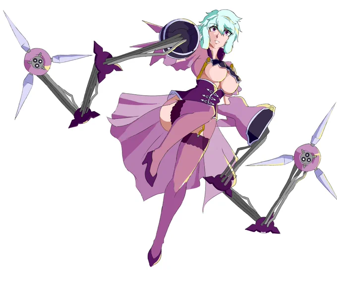 #新年MS少女自慢 年明け一発目、弊垢のかんばん娘のローゼンちゃんと、大型ルーキーのキャリバーンちゃんでいくぜ!! 